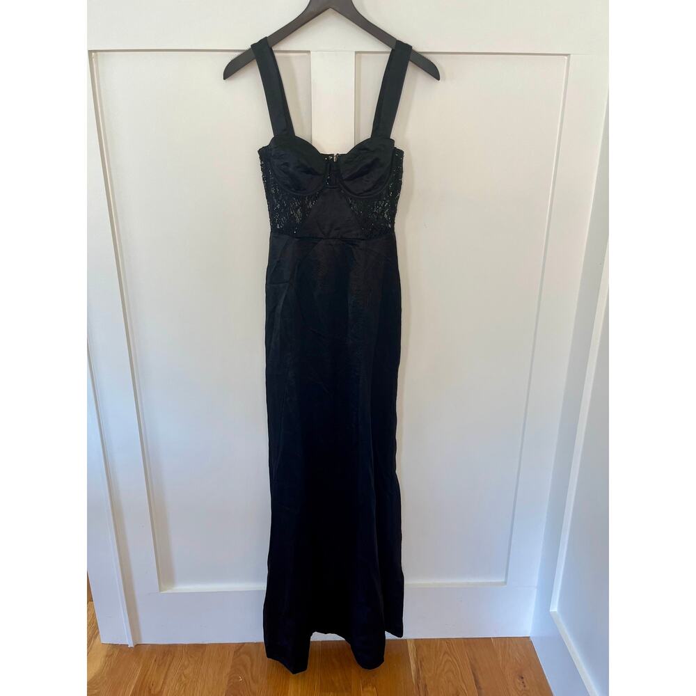 Majorelle Mariella Gown Black Size XS - Picture 2 of 4
